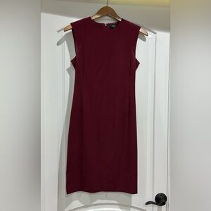 Theory Burgundy Dress
